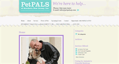 Desktop Screenshot of petpalssj.com