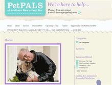 Tablet Screenshot of petpalssj.com